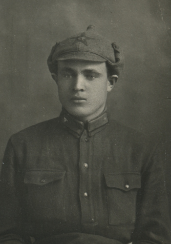 Красноармеец 164-го стрелкового полка 55-й 
	стрелковой дивизии В.И. Князев, 1931 г.