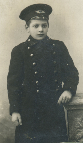 Рисунок 13. Учащийся Петроградского 2-го 
	реального училища Василий Бородин. 