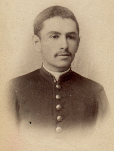 Рисунок 16. Учащийся реального училища Илья 
	Григорьевич Либерман